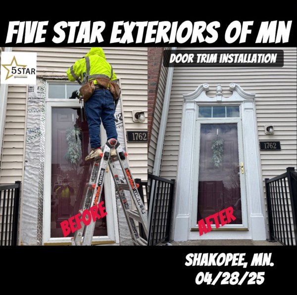 Door Trim Installation in Shakopee, MN (1)