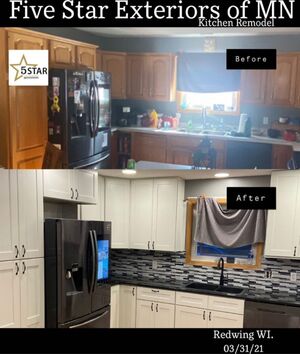 Kitchen Remodel in Redwing, WI (1)